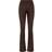 Pieces Toppy Flared Trousers - Chicory Coffee