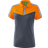 Erima Squad Polo Shirt Women - New Orange/Slate Grey/Monument Grey