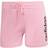 Adidas Women's Essentials Slim Logo Shorts - Light Pink/White