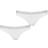 Emporio Armani Iconic Logo Thongs 2-pack - White