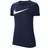 Nike Team Club 20 Swoosh T-shirt Women - Obsidian/White