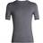 Icebreaker Merino 200 Oasis Short Sleeve Crewe Thermal Top Men - Gritstone Heather