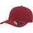 Atlantis Beat Structured 6 Panel Cap - Red