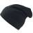 Atlantis Extreme Reversible Jersey Slouch Beanie - Black/Grey