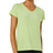 Asics V-Neck SS Top Women - Lime Green