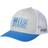 Columbia PFG Fish Flag Mesh Snapback High Crown - Cool Grey/White/Vivid Blue