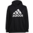 Adidas Women's Essentials Logo Hoodie Plus Size - Black/White