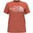 The North Face Women's Short Sleeve Half Dome Tri-Blend Tee - Emberglow Orange Heather