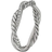 David Yurman Petite Infinity Twisted Ring - Silver/Diamonds