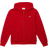 Lacoste Sport Lightweight Bi-Material Hoodie - Red