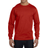 Hanes Beefy-T Long-Sleeve T-shirt Unisex - Deep Red