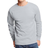 Hanes Men's Authentic Long-Sleeve T-shirt - Ash