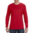 Hanes Men's Authentic Long-Sleeve T-shirt - Deep Red