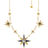 Thomas Sabo Royalty Stars Necklace - Gold/Multicolour