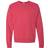 Hanes ComfortWash Garment Dyed Fleece Sweatshirt Unisex - Crimson Fall