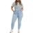 Levi's 721 High Rise Skinny Plus Size Jeans Women's - Azure Mood/Light Wash