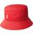 Kangol Washed Bucket Hat Unisex - Cherry Glow