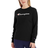 Champion Script Logo Classic Long-Sleeve Tee - Black