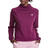 Champion Embroidered Logo Powerblend Fleece Mock Neck Sweatshirt - Dark Berry Purple