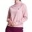 Champion Embroidered Logo Powerblend Fleece Mock Neck Sweatshirt - Pink Beige