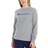 Champion Script Logo Classic Long-Sleeve Tee - Oxford Grey