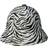 Kangol Carnival Casual Bucket Hat Unisex - White Zebra