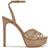 Nine West Gobig - Platino Shimmer Suede