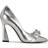 Nine West Tazz Pointy Toe - Silver