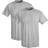 Hanes X-Temp Crewneck Short-Sleeve T-shirt 2-pack Unisex - Light Steel