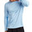 Hanes Sport FreshIQ Cool DRI Long Sleeve T-shirt 2-pack Men - Light Blue