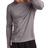 Hanes Sport FreshIQ Cool DRI Long Sleeve T-shirt 2-pack Men - Graphite