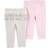 Carter's Baby Cotton Pants 2-pack - Grey/Pink (1L931010)