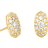 Kendra Scott Grayson Stud Earrings - Gold/Transparent