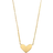 Kendra Scott Ari Heart Pendant Necklace - Gold