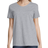 Hanes Women's Essential-T Short Sleeve V-Neck T-Shirt - Oxford Grey