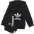 Adidas Toddler Adicolor Hoodie Set - Black/White (H25218)