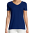 Hanes Women's X-Temp V-Neck T-Shirt - Navy