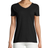 Hanes Women's X-Temp V-Neck T-Shirt - Black