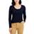 Tommy Hilfiger Scoop Neck Long Sleeve Top - Sky Captain