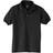 Hanes Kid's Cotton-Blend EcoSmart Jersey Polo - Black (054Y)