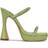 Nine West Adine - Bright Green Shimmer