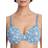 Warner's This is Not A Bra Underwire Bra - Icy Morn Striped Flora Print