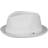 Bailey Billy Braided Trilby Bucket Hat - White