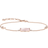 Thomas Sabo Moon and Star Bracelet - Rose Gold/Pink/Transparent