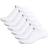Adidas Athletic Cushioned No-Show Socks 6-pack Men - White