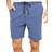 Nautica Knit Pajama Shorts - Blue Heather
