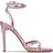 Nine West Mona Ankle Strap - Pink Suede