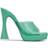 Nine West Ansel Platform - Neon Mint Green