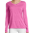 Hanes Sport Cool Dri Performance Long-Sleeve V-Neck T-shirt Women - Amaranth Heather