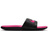 Nike Kid's Kawa Slides - Black/Vivid Pink